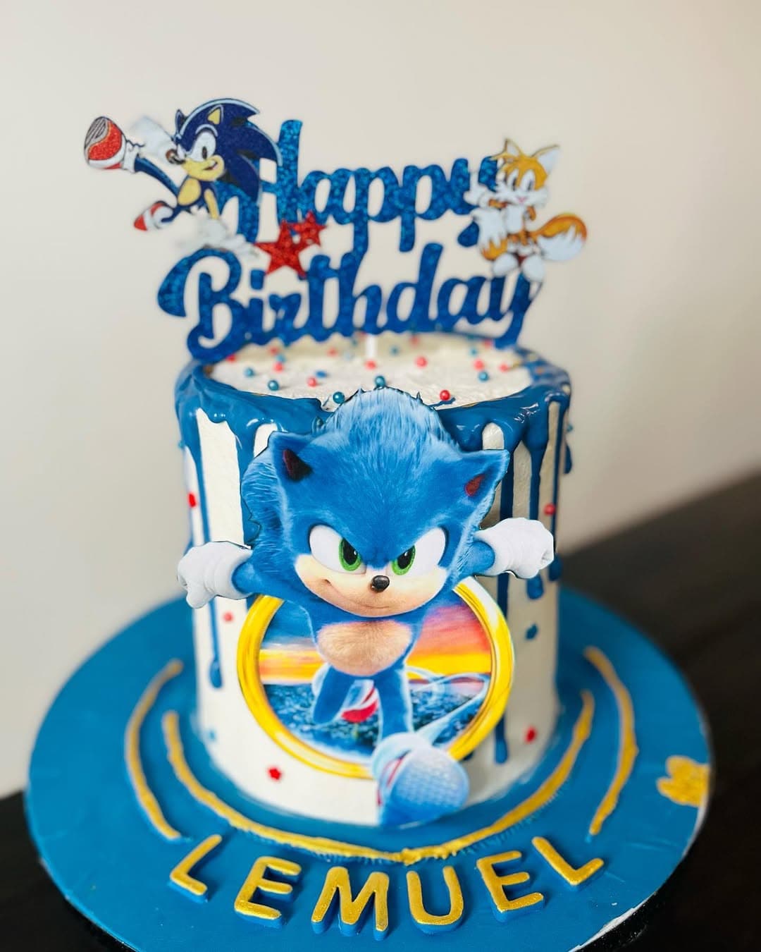 Superhero Birthday Cake
